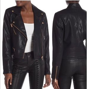 NWOT BLANKNYC Faux Leather Moto Jacket